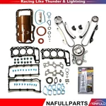 Full Gasket Set Timing Chain Kit Fits 2002-2003 Jeep Liberty 3.7l 226cid V6 Sohc. Fixed Price $143.38.