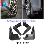 Mud Flaps Splash Guard Fender Mudguard 4 Pcs For Toyota Corolla 2014-2018. Fixed Price $14.88.