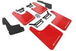 Rally Armor Red Mud Flaps W/ White Logo For 2012-2024 Toyota 4runner *see Note*. Fixed Price $189.99.