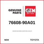 Genuine 1984-1987 Toyota Land Cruiser Mudguard Assy Rear Left 76608-90a01. Fixed Price $130.00.