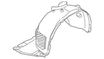 Genuine Bmw Fender Liner 51-71-7-427-921. Fixed Price $120.43.