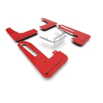 Rally Armor Mf97-ur-rd-blk Red Mud Flap/black Logo For 23-25 Honda Civic Type R. Fixed Price $215.00.
