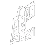 Genuine Nissan Radiator Support Air Deflector 64838-6rr0a. Fixed Price $63.56.