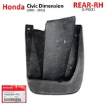 Fits Honda Civic Dimension Sedan 2001 - '05 Right Rear Mud Splash Guard. Fixed Price $49.15.