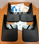 09-18 Dodge Ram W/o Wheel Flares Front & Rear Molded 4 Piece Oem Mud Flaps. Fixed Price $162.58.