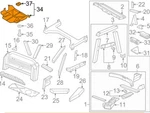 Oem Audi R8 42 Rear Underbody Trim Cover 420825205g Genuine No Duty To. Fixed Price $759.29.