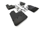 Rally Armor Mf104-blk-mbk Black Mud Flap For 19-23 Jeep Jt Gladiator Rubicon. Fixed Price $275.00.