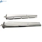 Straight Mud Flap Hanger 1 1/8 Bolt Semi Truck Tapered 30" Stainless Unused. Fixed Price $71.03.