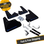 Rally Armor Mf22-ur-blk/bl Black Ur Mud Flaps For 2012-2016 Subaru Impreza 4d/5d. Fixed Price $159.50.