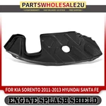 New Plastic Engine Splash Shield For Kia Sorento 11-13 Hyundai Santa Fe Front Rh. Fixed Price $36.99.