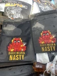 Nos Dirty Mean And Nasty Mud Flaps Plasticolor Deadstock Vintage Truck Van 18x12. Fixed Price $125.00.