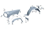 Genuine Mercedes-benz Attachment Angle Bracket 465-880-66-01. Fixed Price $79.80.