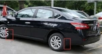 Genuine Oem Nissan B17 Sentra Splash Guards (painted Black) X4. Fixed Price $120.00.