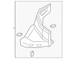 Genuine Audi Liner Extension 8w9-853-888-c. Fixed Price $66.33.