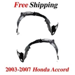 For 2003-2007 Honda Accord Splash Shield Front Lh & Rh Set 2pc. Fixed Price $71.60.