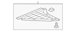 Genuine Gm Front Tire Air Deflector Kit 84096164. Fixed Price $80.31.