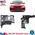 Set Of 2 Engine Splash Shield For 2002-2007 Mitsubishi Lancer Left & Right Side. Fixed Price $43.16.