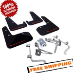 Rally Armor Mf19-ur-blk/rd Black/red Ur Mud Flaps For 11-14 Subaru Sti/wrx Sedan. Fixed Price $192.50.