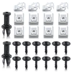 Engine Under Cover Splash Guard Clips Screw Kit Fits Audi (a4 / A5 Q5) 26pcs. Fixed Price $10.99.