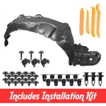 Front Passenger Side Fender Liner W/ Clip Kit For 10-15 Toyota Prius To1249158. Fixed Price $30.93.