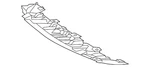 Genuine Mercedes-benz Valance Panel 156-885-00-36. Fixed Price $272.00.