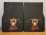 Pair Nos Plasticolor Vintage 1992 Truck Mud Flaps Splash Guards Taz 10"x14". Fixed Price $79.95.