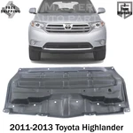 New Front Engine Splash Shield Compatible With 2011-2013 Toyota Highlander. Fixed Price $83.00.