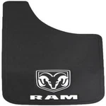 Plasticolor 000541r01 Ram Logo Easy Fit Mud Guard 11"x19" - Left And Right Set. Fixed Price $62.87.
