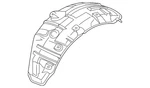 Genuine Mitsubishi Wheelhouse Liner 5370a424. Fixed Price $228.00.