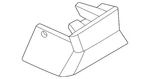 Genuine Nissan Mud Flap 63871-7bf0a. Fixed Price $42.29.