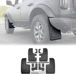Mud Flaps Splash Guards Compatible With Ford Bronco 2/4-door Accessories 2021-24. Fixed Price $39.99.