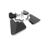 Rally Armor Ral Ur Blk Flap/met. Logo Mf139-ur-blk-mbk. Fixed Price $279.64.