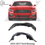 Set Of 2 New Front Fender Liners Splash Shield For 2015-2017 Ford Mustang. Fixed Price $77.00.