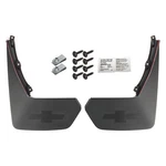 Oem New Gm Rear Splash Guards Mud Flaps Black W/ Bowtie 15-20 Suburban 22922768. Fixed Price $59.73.