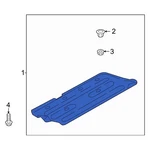 For Hyundai Elantra 2021-2023 84227ab000 Right Floor Pan Splash Shield. Fixed Price $285.24.