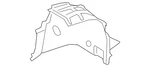 Genuine Bmw Rear Fender Liner 51-71-9-448-745. Fixed Price $111.61.