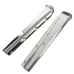 30" Stainless Steel Straight Mud Flap Hanger 1 1/8 Bolt Semi Truck Tapered. Fixed Price $66.68.