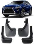 4pcs New Full Set Splash Guards Mud Flaps For 2020-2022 Lexus Rx Rx350 Rx450h. Fixed Price $49.99.