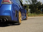 Grimmspeed Black Mudflaps W/ White Logo For 2015-2021 Subaru Wrx And Sti. Fixed Price $149.00.