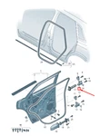 New Audi A3 Sportback 8v Rear Right Door Hinge 8v0833404e Original. Fixed Price $28.08.