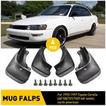 For Toyota Corolla Ae100 1993-1997 Sedan 4pcs Splash Guards Mud Flaps Lh Rh Eaa. Fixed Price $33.24.
