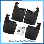 Mud Guards Splash Flap Set For F250 F350 Super Duty 17-22 No Fender Flare. Fixed Price $54.49.