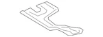 Genuine Audi Rear Shield 4m0-825-213-j. Fixed Price $136.70.