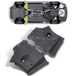Front Engine Lower Splash Shields Guard Cover Fit 2011-2017 Audi A6 S6 C7 A7 New. Fixed Price $34.99.