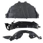New Front Fender Liner & Lower Engine Under Cover Set For 2014-2018 Mazda 3. Fixed Price $105.48.