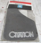 Nos Gm 997678 Chevy Chevrolet Citation Black Splash Guards Pair. Fixed Price $25.65.