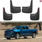 Bdfhyk Mud Flaps Splash Guards 4pcs Front & Rear Side Compatible. Fixed Price $85.56.