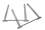 Go Industries 721c Chrome Anti-sail Brackets For All Dually Pickups. Fixed Price $51.24.