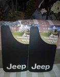 Vintage Plasticolor Jeep Mud Flap Guards 11 X 19" New Old Stock 2 Pair. Fixed Price $84.99.