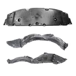 Front Fender Liner & Lower Engine Under Cover Set For 2016-2018 Toyota Prius. Fixed Price $72.99.